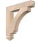 Ekena Millwork Imperial Arts & Crafts Smooth Bracket, Douglas Fir, 3 1/2"W x 22"D x 22"H BKT04X22X22IMP03SDF - alternate 1